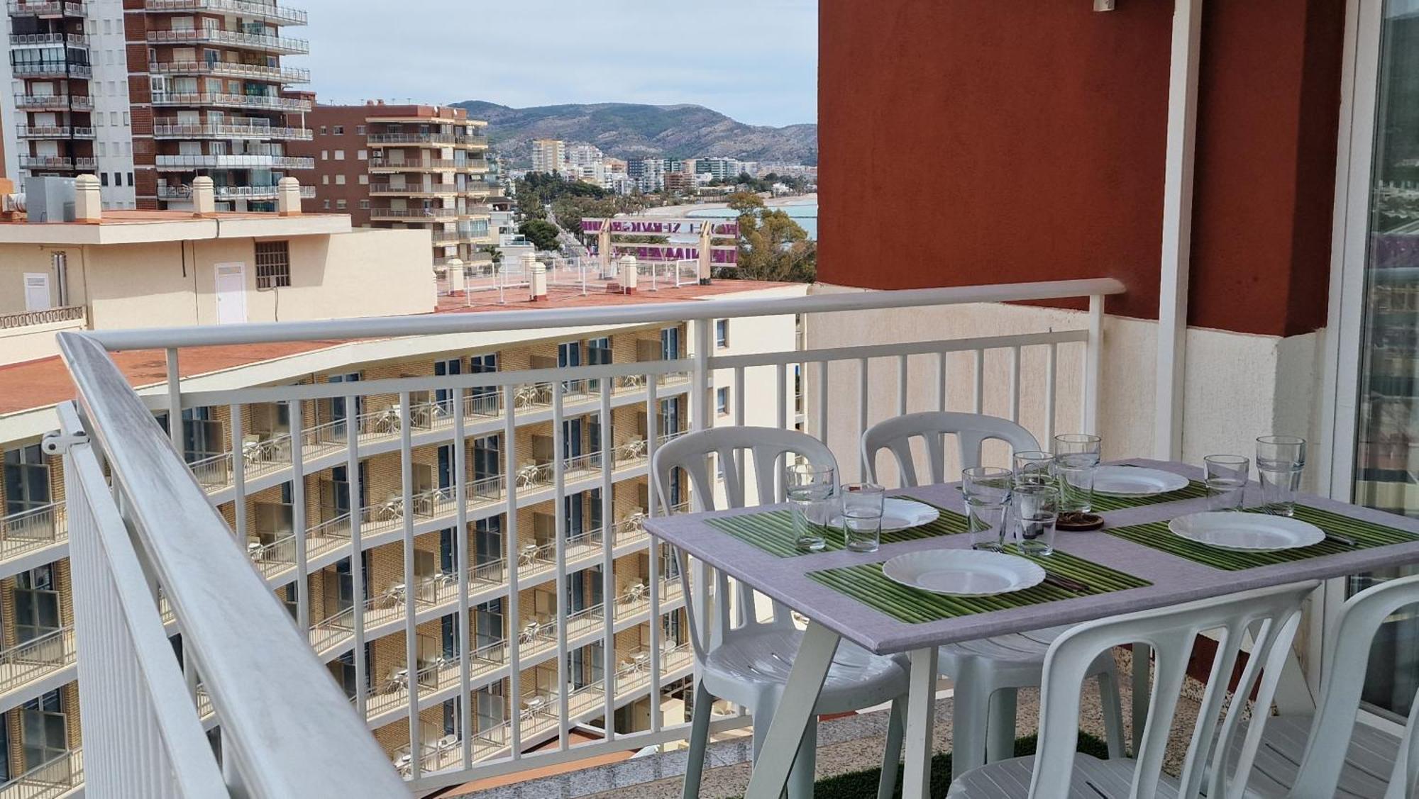 Incredible Seafront With Sunrise And Sunset Views Apartment Benicàssim Exterior foto