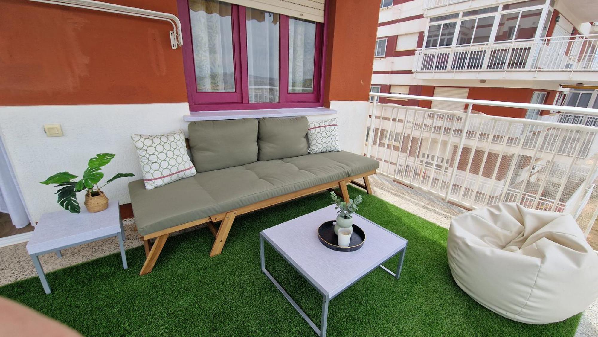 Incredible Seafront With Sunrise And Sunset Views Apartment Benicàssim Exterior foto