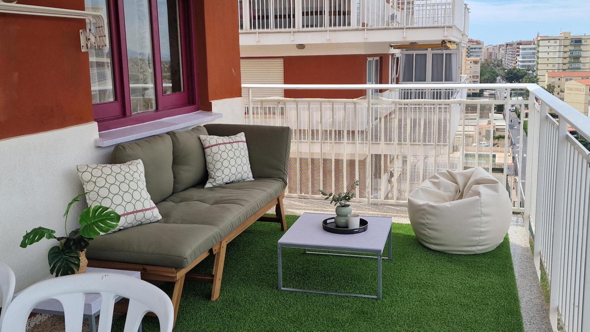 Incredible Seafront With Sunrise And Sunset Views Apartment Benicàssim Exterior foto