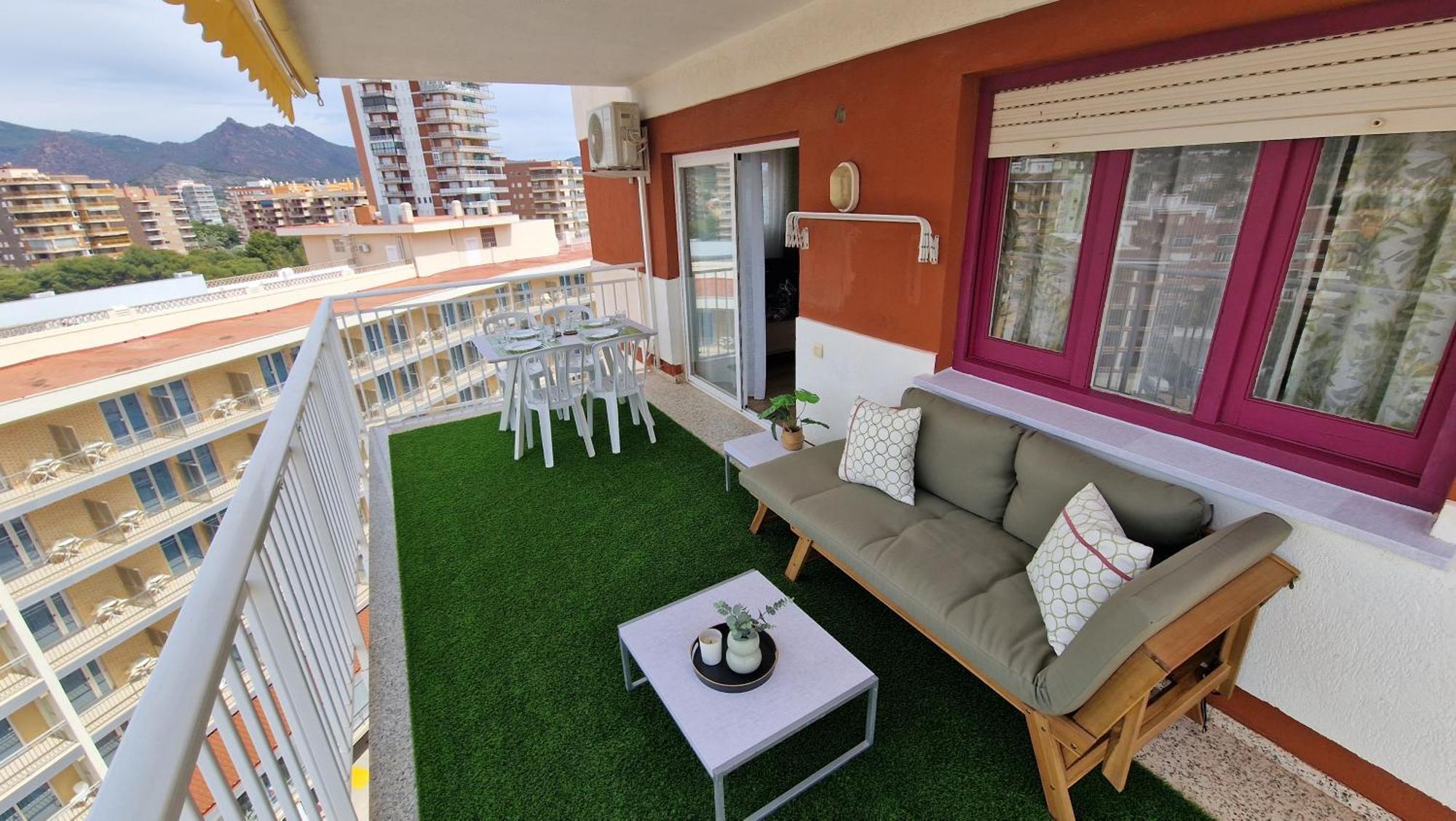 Incredible Seafront With Sunrise And Sunset Views Apartment Benicàssim Exterior foto